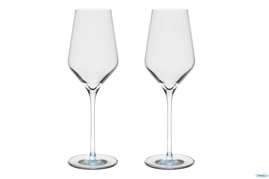 HIGHLIGHT - CONFEZIONE 2 CALICI VINI BIANCHI QUATROPHIL CL.40,5 CON LUCE BIANCA 2310003HL002